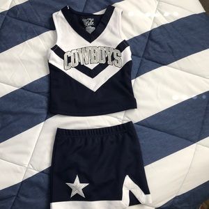 Dallas cheerleading outfit